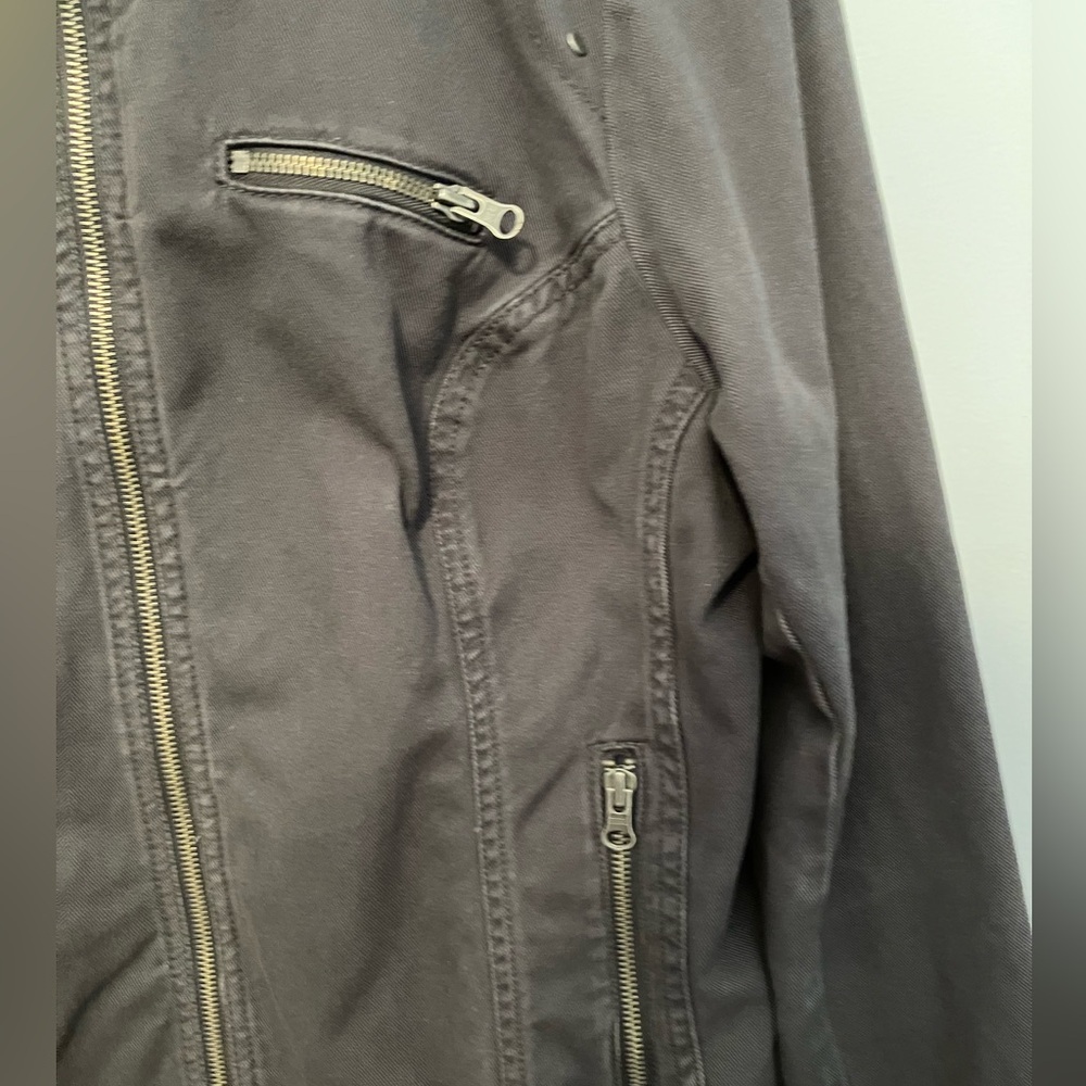 Ruff Hewn Medium Gray Jacket VGUC Sz XL - Picture 7 of 12